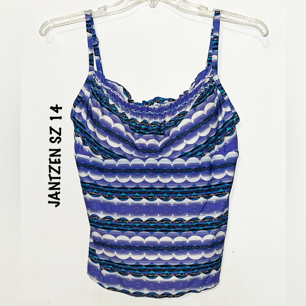JANTZEN Tankini Top SZ 14